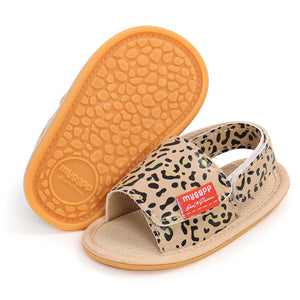 Leopard Design Baby Summer Sandals 5 - Minitaq baby kids clothes dress