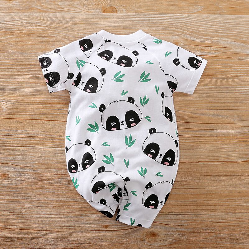 Bamboo Panda Summer Romper 6 - Minitaq baby kids clothes dress