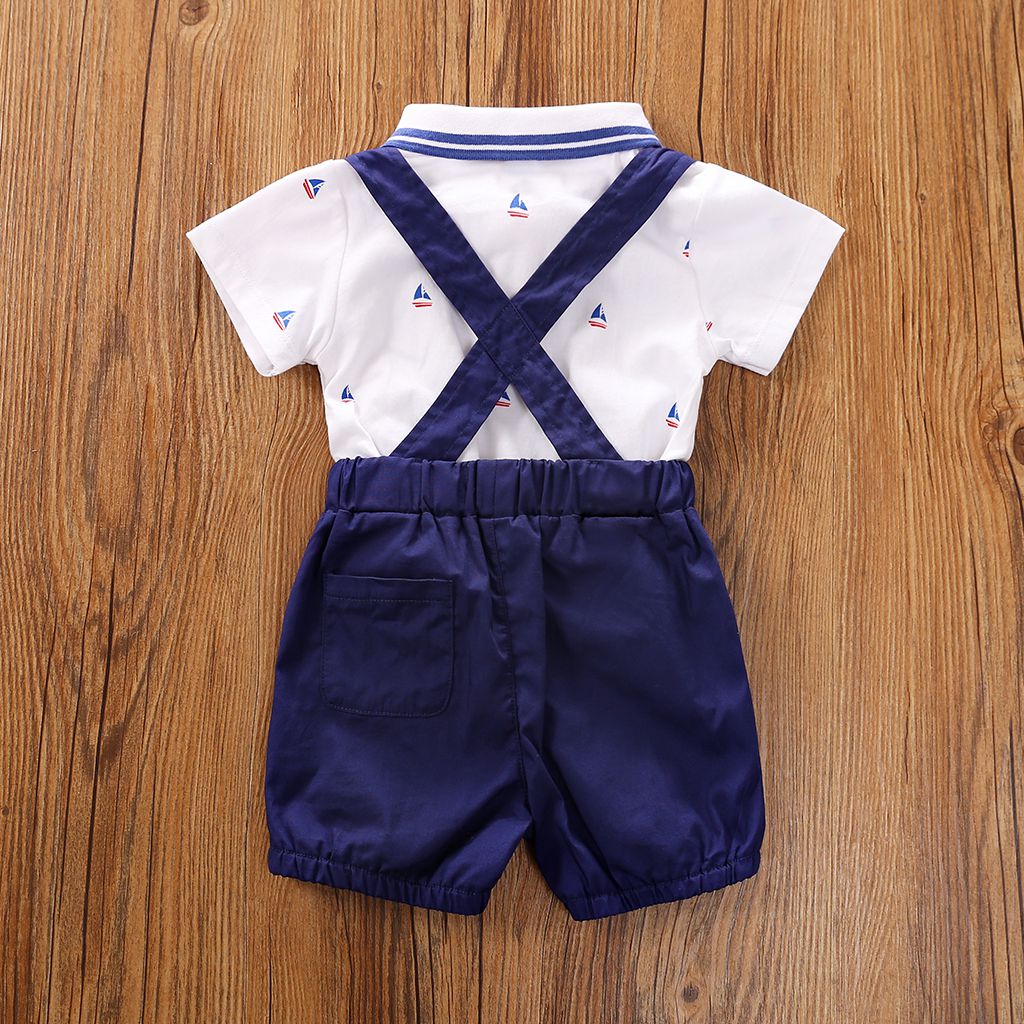 Smart Style Baby Romper 2pc Bow Tie Set 7 - Minitaq baby kids clothes dress