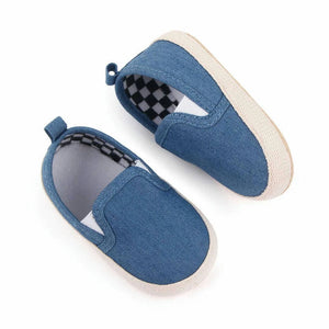 Blue Breathable Slip-On Baby Boat Style Shoes 4 - Minitaq baby kids clothes dress