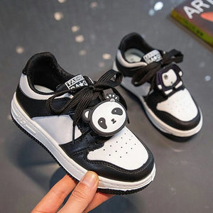 Black N White Panda Kids Shoes 3 - Minitaq baby kids clothes dress