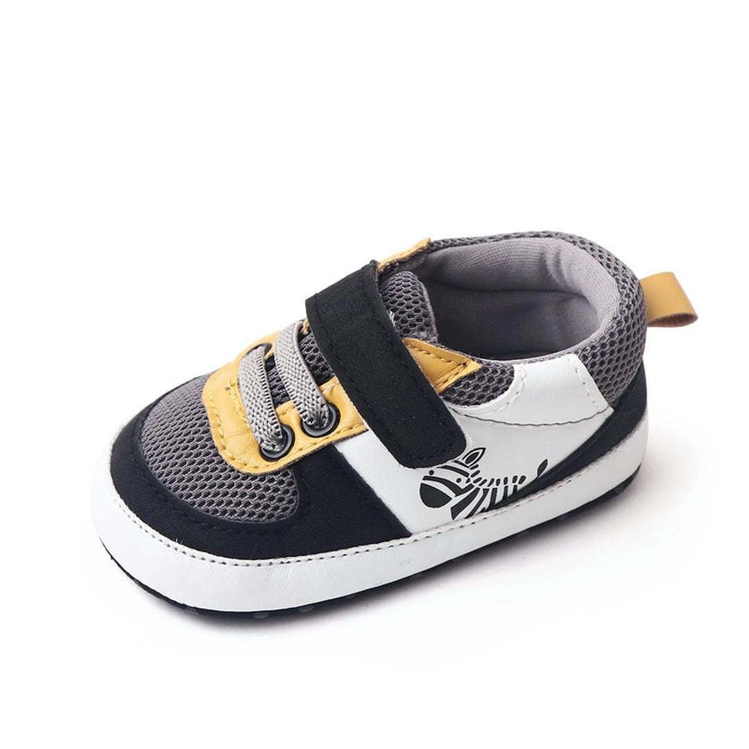 Modern Zebra Style with Breathable Mesh Baby Sneakers 5 - Minitaq baby kids clothes dress