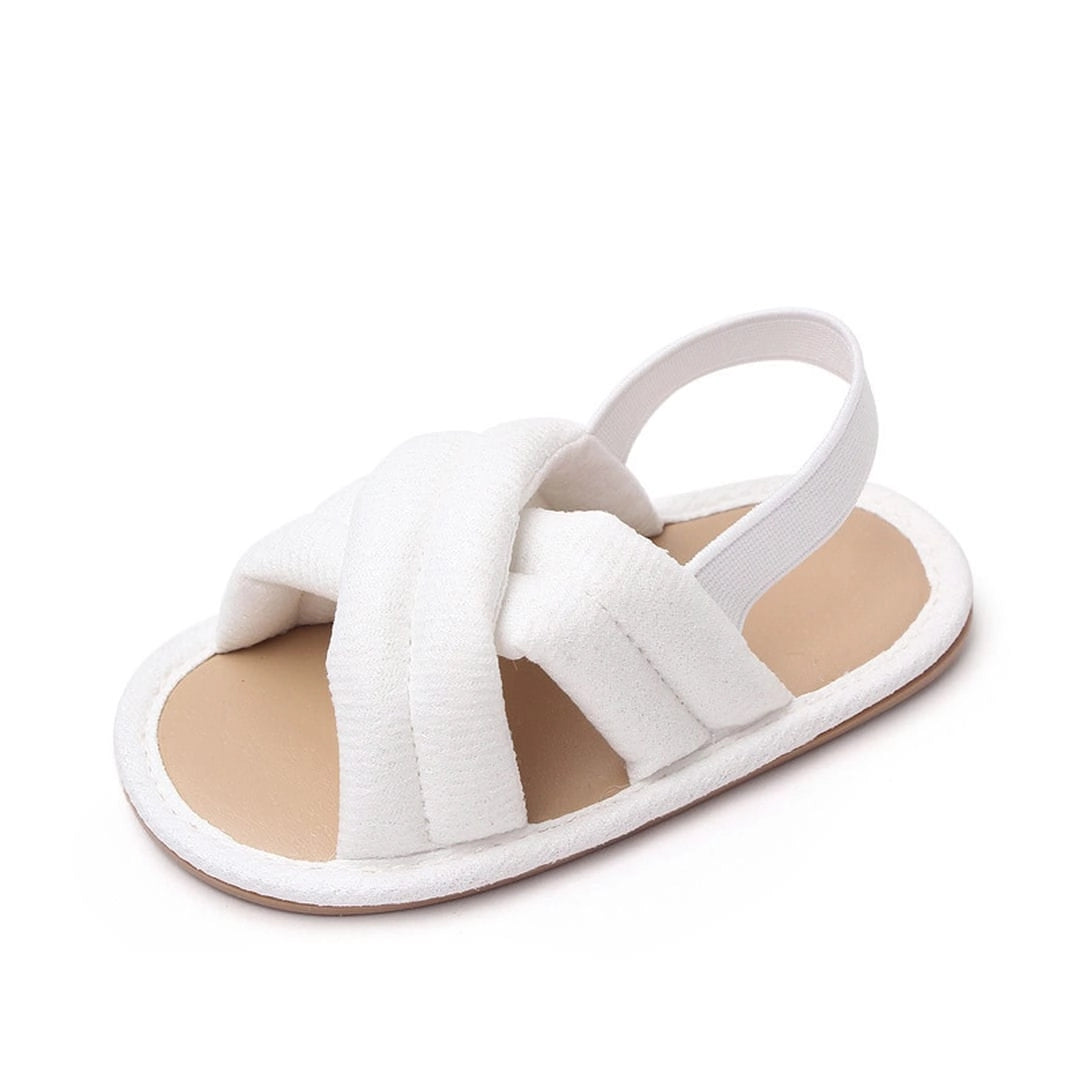 White Cross Roads Baby Sandals 5 - Minitaq baby kids clothes dress