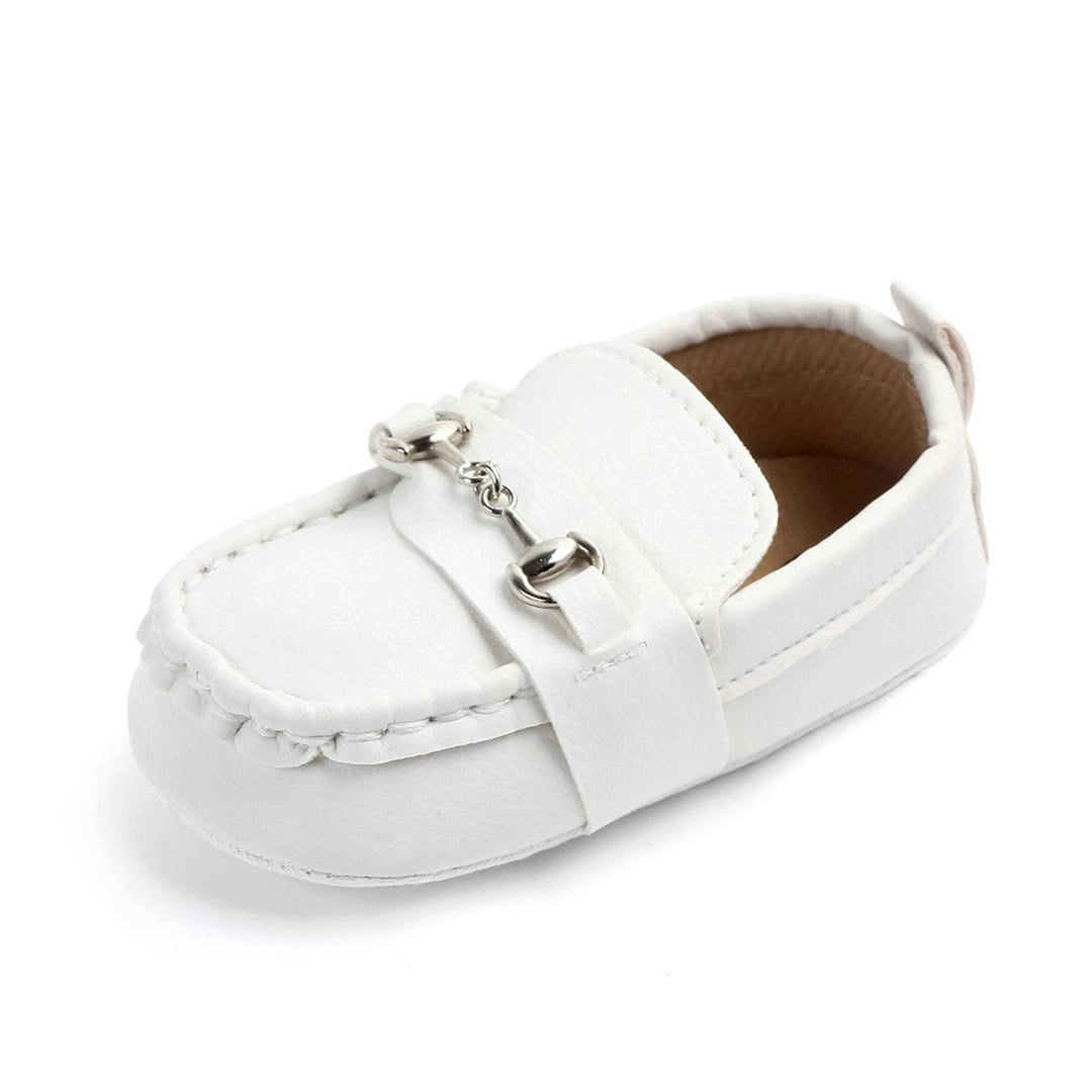 Soft PU Leather White Baby Shoes 5 - Minitaq baby kids clothes dress