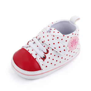 Red Polka Dots Casual Baby Shoes 5 - Minitaq baby kids clothes dress