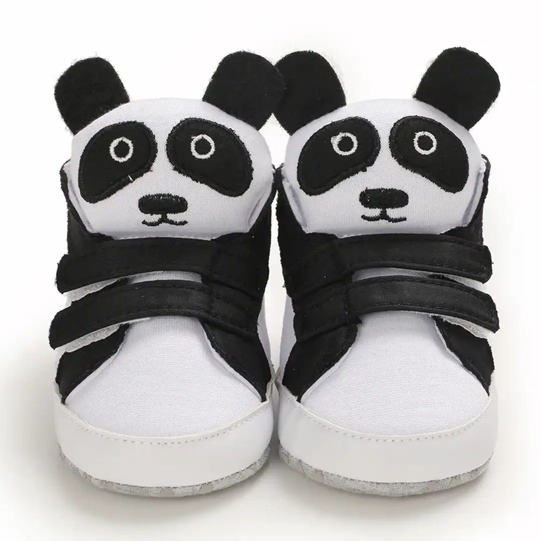 Black N White Cute Panda Baby Shoes 6 - Minitaq baby kids clothes dress