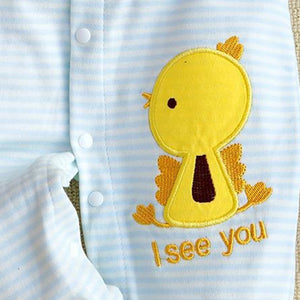 Yellow Tweety Light Blue Baby Romper 5 - Minitaq baby kids clothes dress