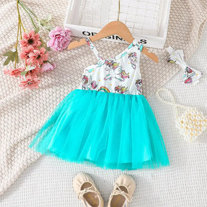 The Modern Open Shoulder Frock Dress For Baby Girls 6 - Minitaq baby kids clothes dress