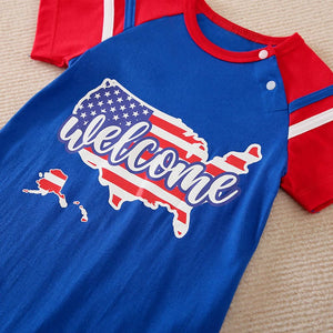 Welcome USA Casual Style Baby Romper 5 - Minitaq baby kids clothes dress