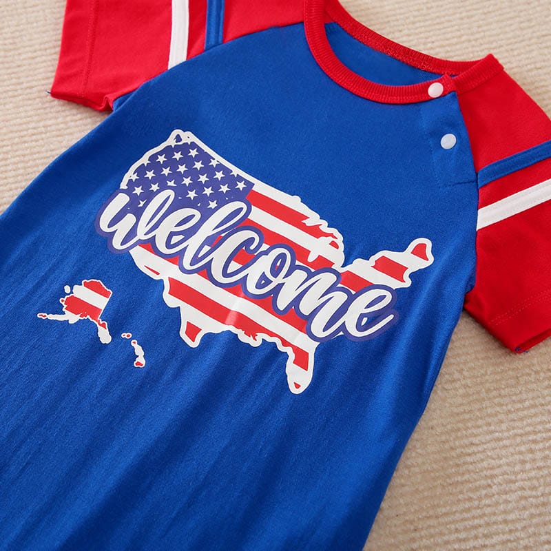 Welcome USA Casual Style Baby Romper 5 - Minitaq baby kids clothes dress