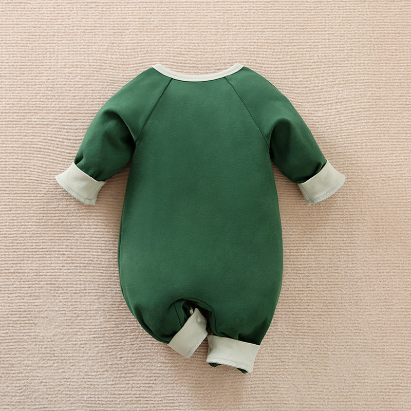 Baby Panda Green Baby Romper 8 - Minitaq baby kids clothes dress