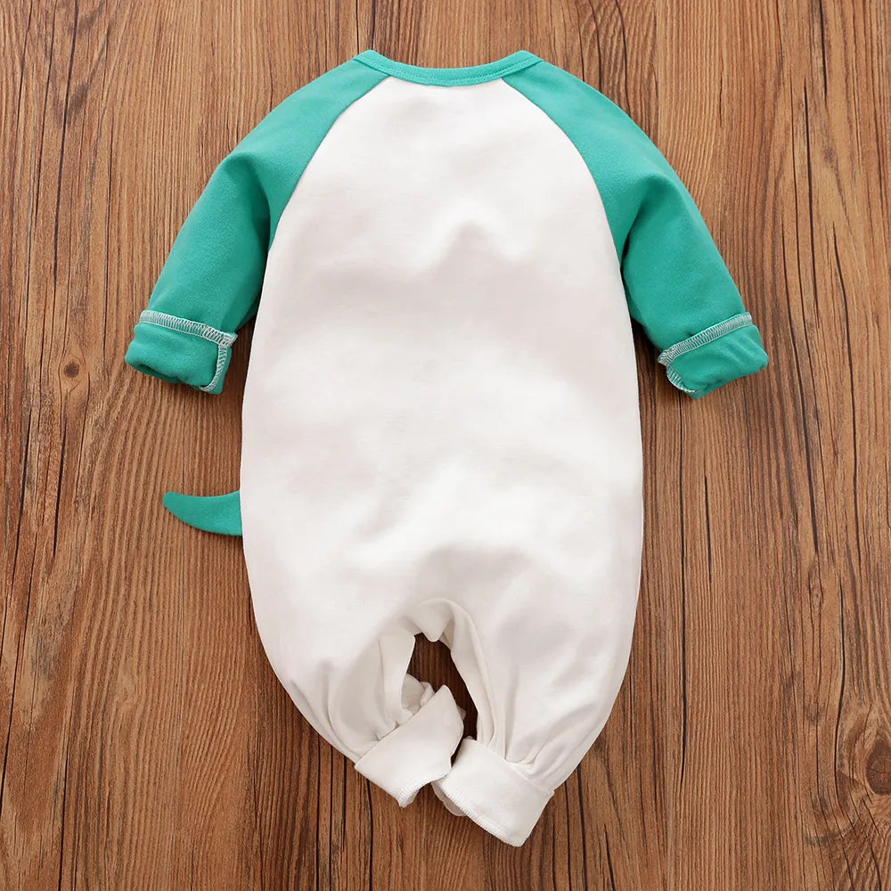 Happy Dino Casual Baby Romper 6 - Minitaq baby kids clothes dress