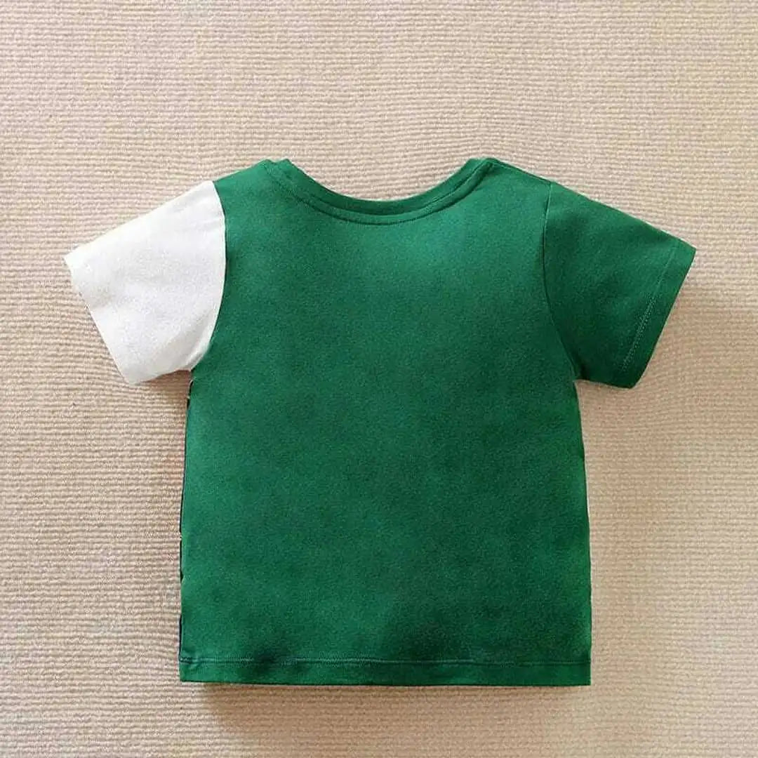 Casual Design T-Shirt For Kids 7 - Minitaq baby kids clothes dress