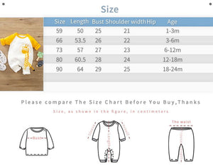 Sweet Yellow Cartoon Giraffe Baby Romper 7 - Minitaq baby kids clothes dress