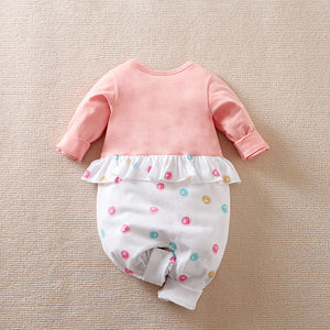 Pink White Rabbit Baby Girl Romper 8 - Minitaq baby kids clothes dress