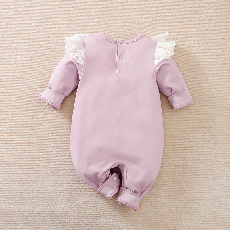 Bunny Winged Shoulders Baby Romper 9 - Minitaq baby kids clothes dress