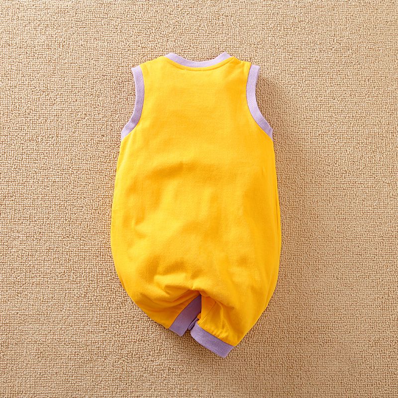 Sport Style Yellow Baby Romper 7 - Minitaq baby kids clothes dress