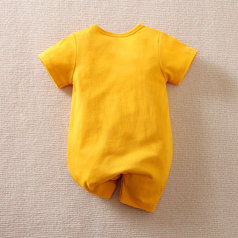 Best Mom Yellow Baby Romper 7 - Minitaq baby kids clothes dress