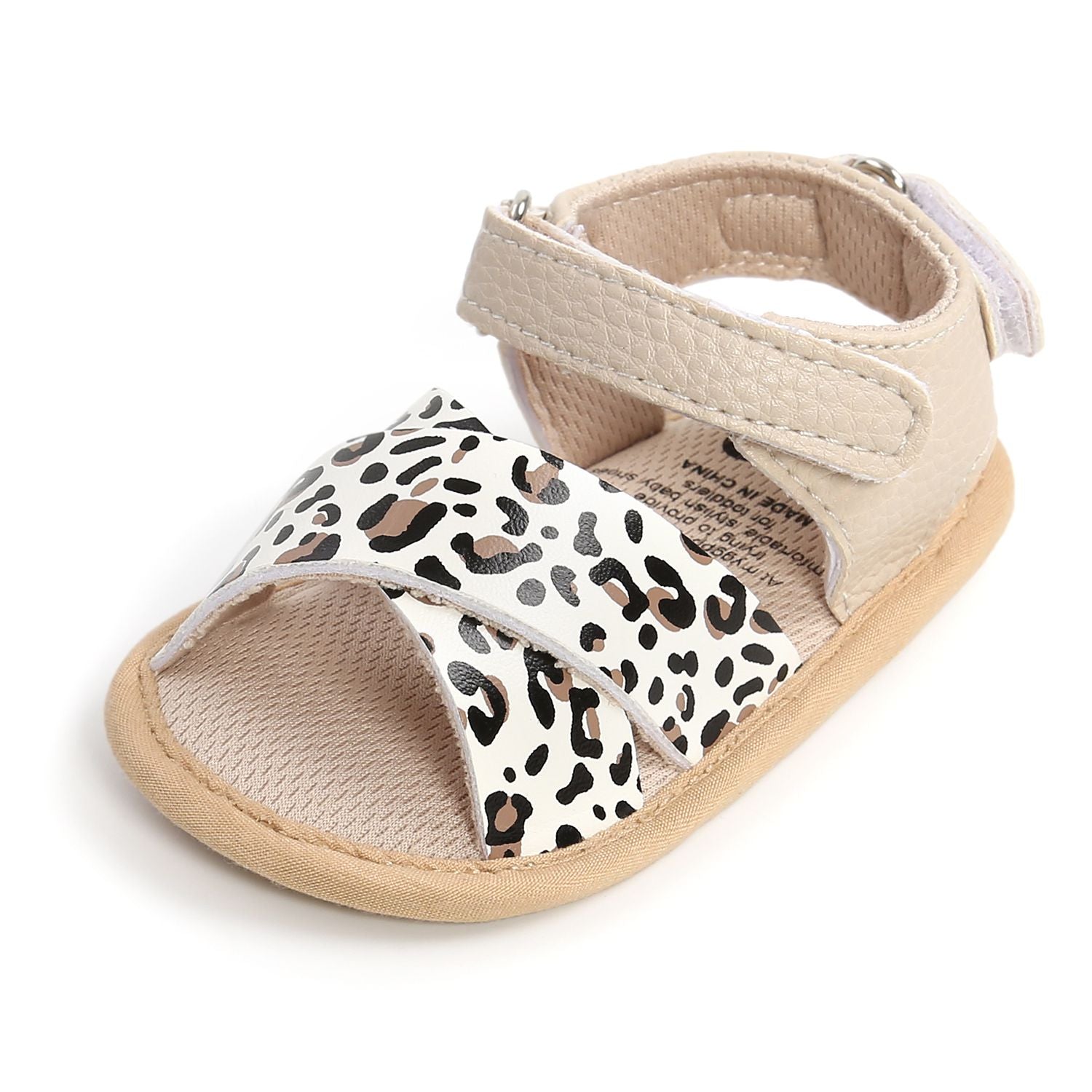 Cheetah Design Summer Baby Sandals 7 - Minitaq baby kids clothes dress