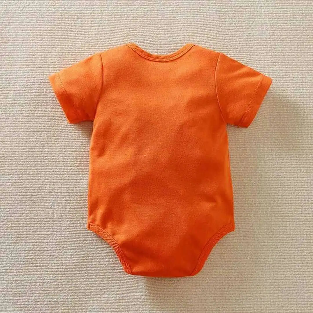 My Life Style Orange Baby Romper 8 - Minitaq baby kids clothes dress