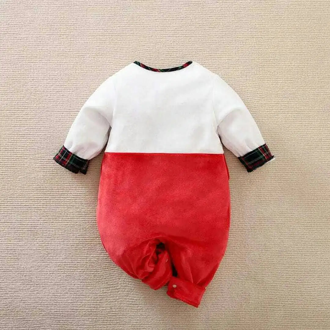 Red Trees Casual Baby Romper 8 - Minitaq baby kids clothes dress