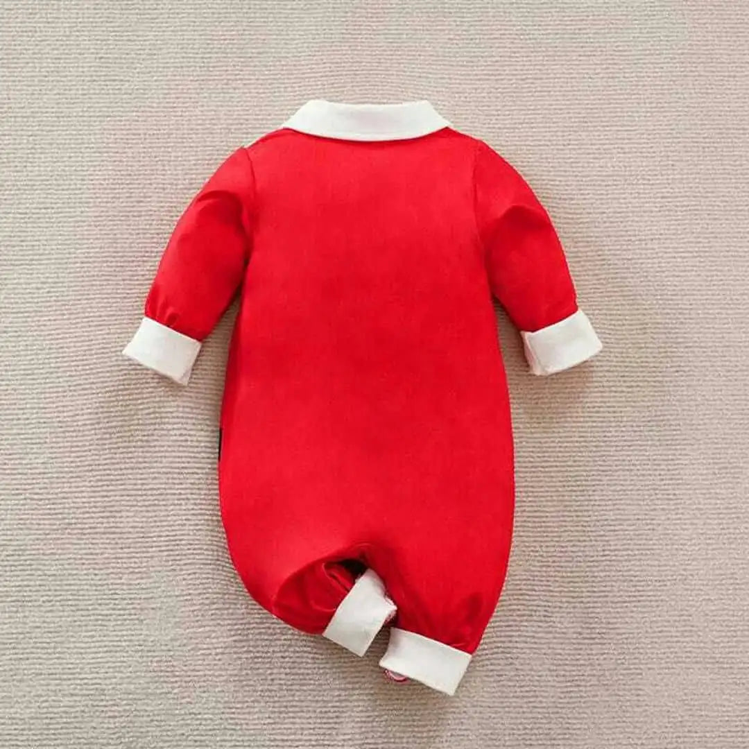 Red N White Cartoon Casual Baby Romper 7 - Minitaq baby kids clothes dress