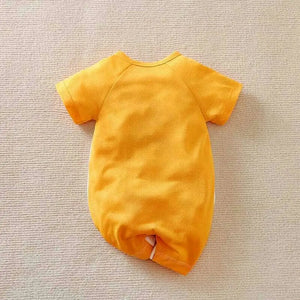 Lovable Foxy Family Yellow Baby Romper 8 - Minitaq baby kids clothes dress