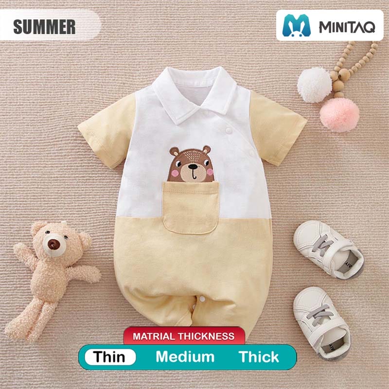 Pocket Peek Summer Baby Romper 2 - Minitaq baby kids clothes dress