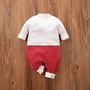 Casually Formal Waist Coat Style Baby Romper 1 - Minitaq baby kids clothes dress