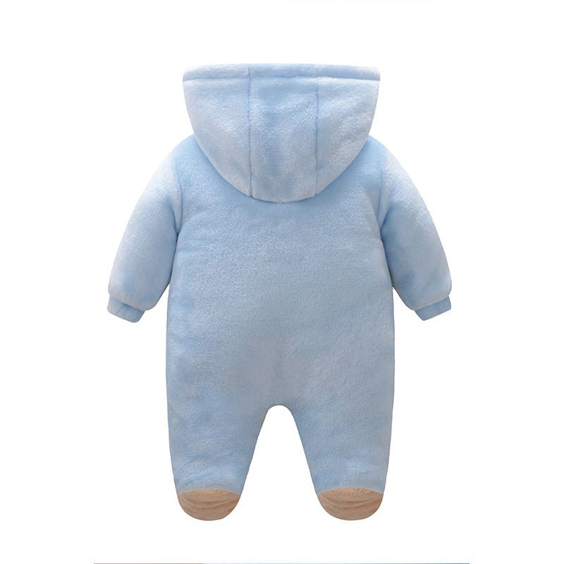 Thick Winter Cute Bear Comfortable Baby Romper 4 - Minitaq baby kids clothes dress