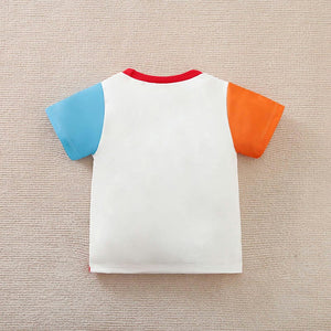 Casual Colorful POP Polyester T-Shirt 7 - Minitaq baby kids clothes dress