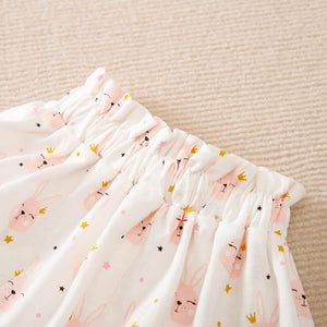 Pink Onesie With Bunny Skirt For Baby Girl 7 - Minitaq baby kids clothes dress