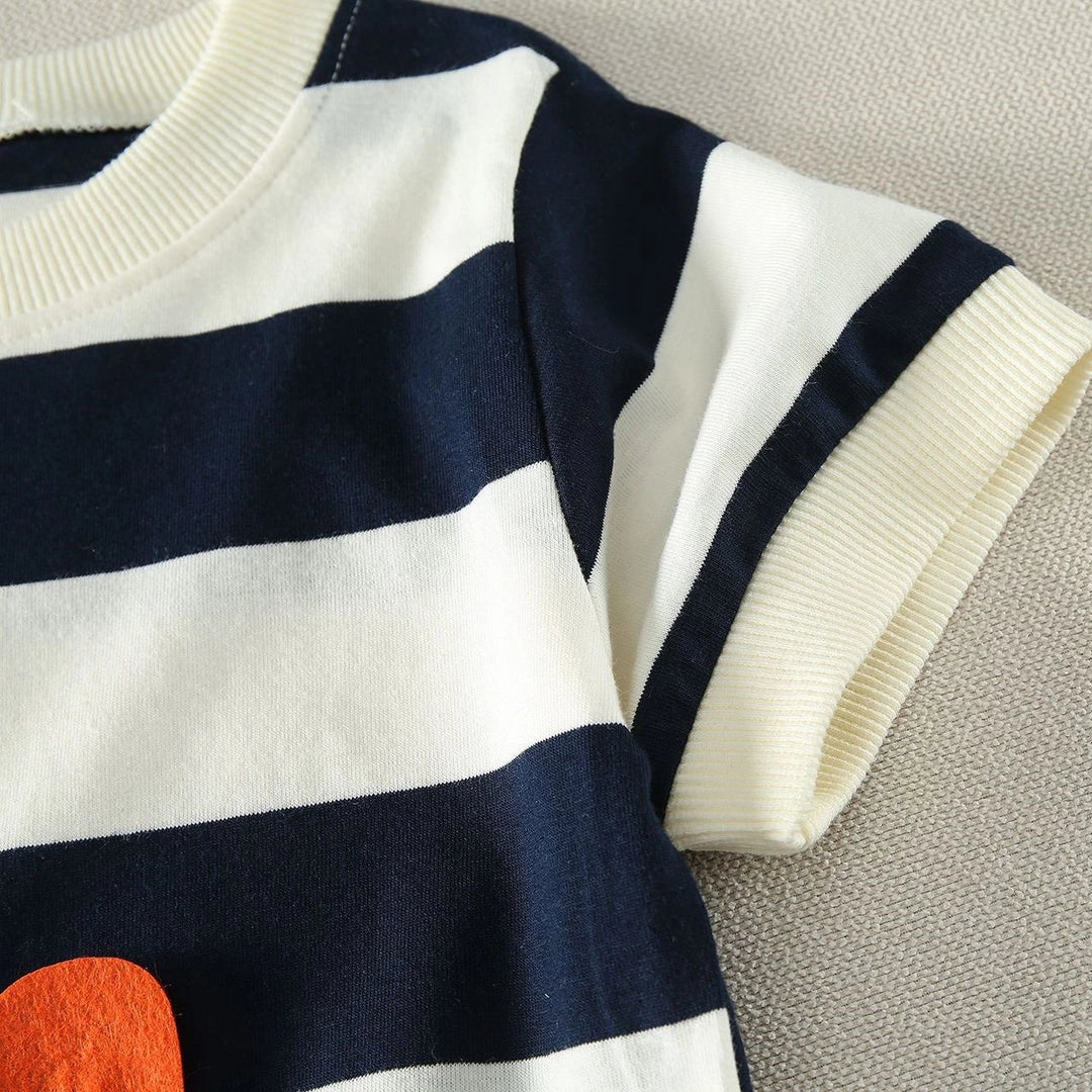 Cute Cartoon Design Shirt and Pant 2pcs Set - Minitaq baby kids clothes dress