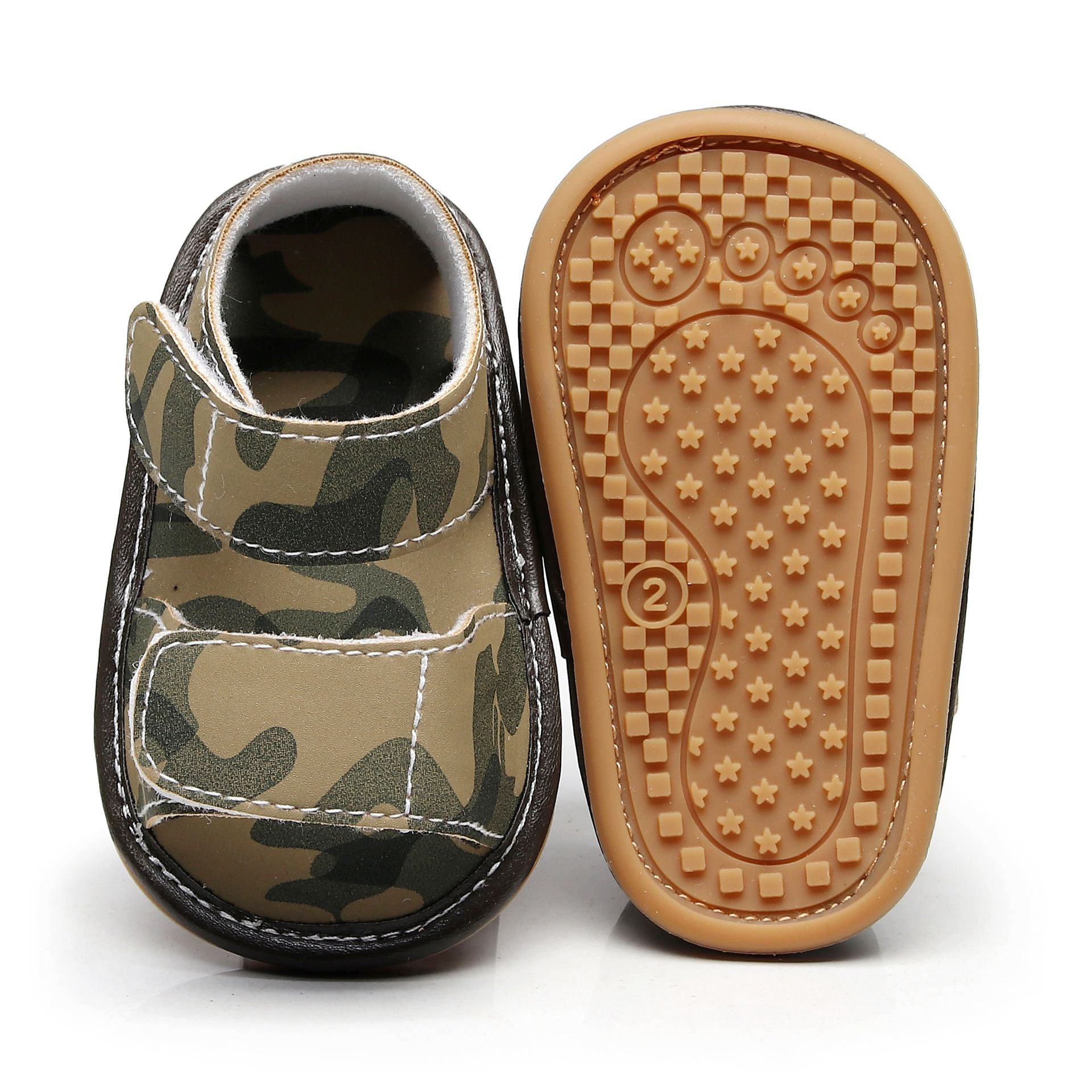 Green Camouflage Style Baby Sandals 2 - Minitaq baby kids clothes dress