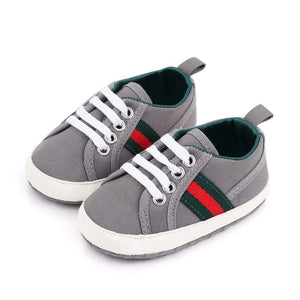 Modern Gray Style Sneakers Baby Shoes 3 - Minitaq baby kids clothes dress