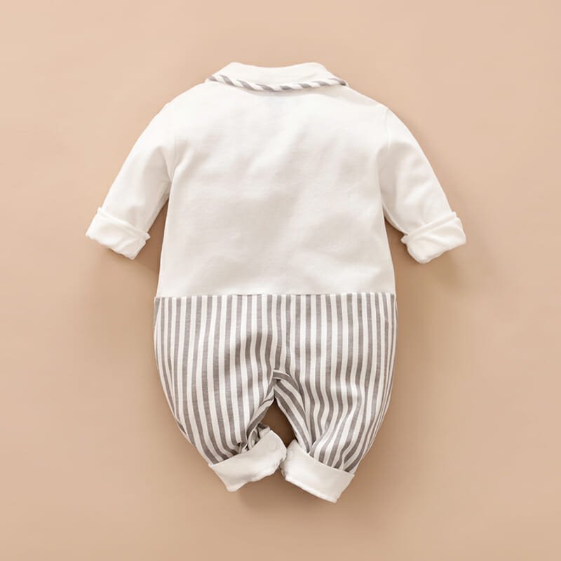 Trendy White Romper Full Sleeves 8 - Minitaq baby kids clothes dress