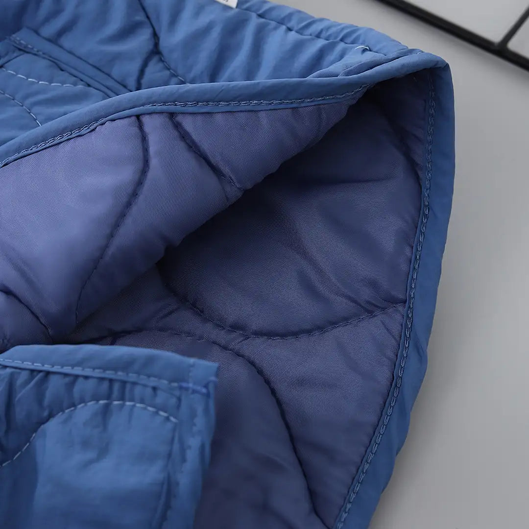 Cozy Bear Patch Quilted Tracksuit 2pc Set - Minitaq baby kids clothes dress