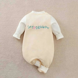 Casual Cartoon Cream White Baby Romper 9 - Minitaq baby kids clothes dress