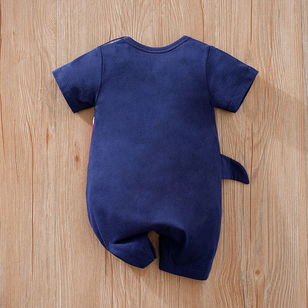 The Blue Shark Bite Stylish Baby Romper 8 - Minitaq baby kids clothes dress