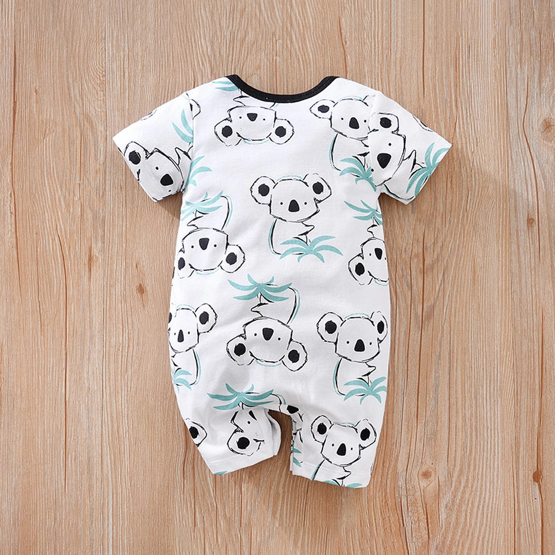 Casual Cotton Baby Romper With Kuala Pattern 8 - Minitaq baby kids clothes dress