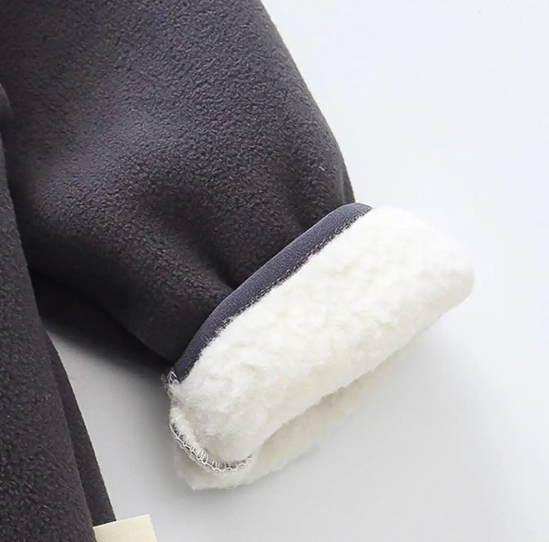 Penguin Fleece Zipper Winter Hoodie - Minitaq baby kids clothes dress