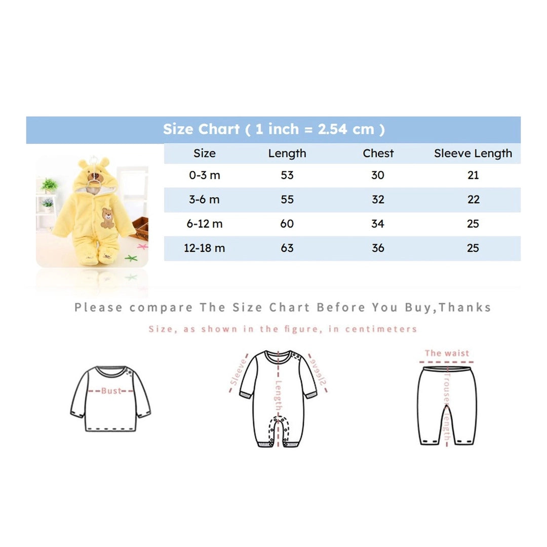 Yellow Bear Winter Hooded Romper 9 - Minitaq baby kids clothes dress