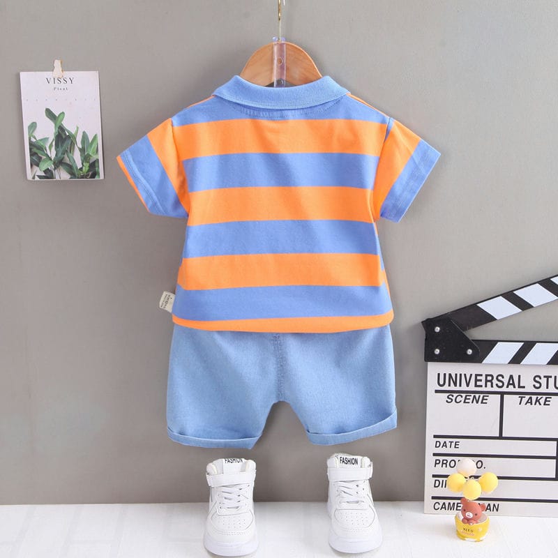 Lucky Kid Car Design Shirt and Shorts V3 7 - Minitaq baby kids clothes dress