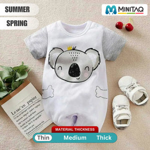 Cute Koala Hug Baby Romper 2 - Minitaq baby kids clothes dress