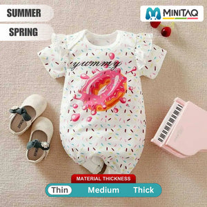 Sweet Yummy Baby Girl Romper 2 - Minitaq baby kids clothes dress