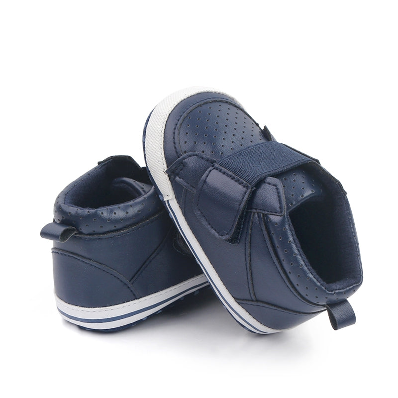 Blue Leather Band Trap Style Baby Shoes 3 - Minitaq baby kids clothes dress