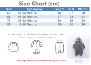 Gray Hooded Winter Baby Romper 3 - Minitaq baby kids clothes dress