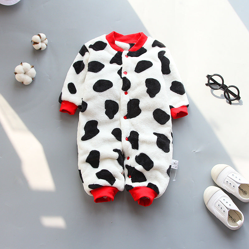 Black White N Red Thin Winter Romper 1 - Minitaq baby kids clothes dress