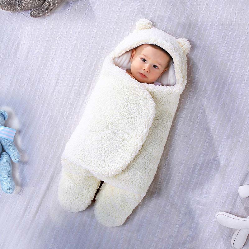 Comfy Snow White Winter Baby Swaddle 1 - Minitaq baby kids clothes dress