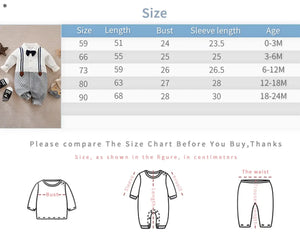 Gentleman Strap Style White And Gray Cotton Romper 9 - Minitaq baby kids clothes dress